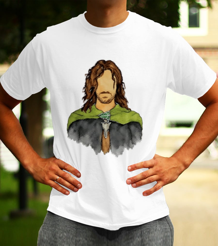 Deeds Will Not Be Less Valiant Because They Are Unpraised Ranger Cloak T-Shirt