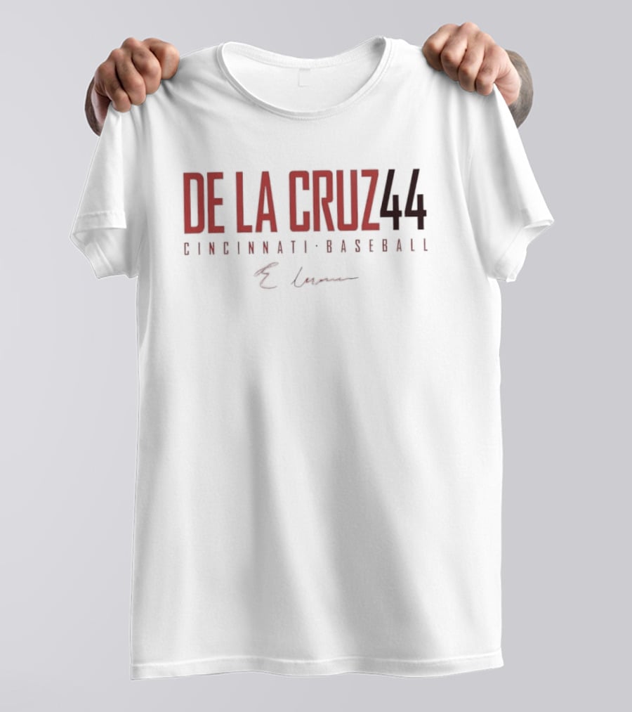 De La Cruz 44 Cincinnati Baseball Elly T-Shirt
