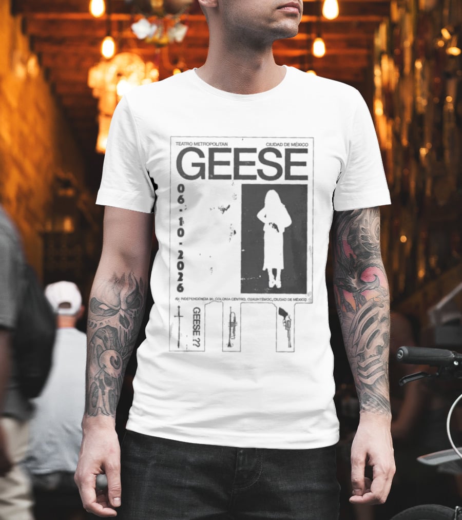 Teatro Metropolitan Mexico Geese Oct 6 2026 T-Shirt