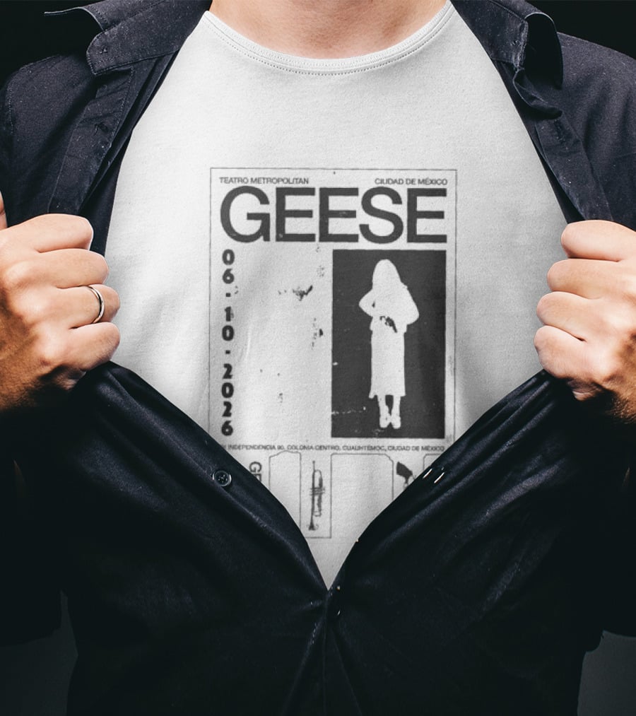 Teatro Metropolitan Mexico Geese Oct 6 2026 T-Shirt