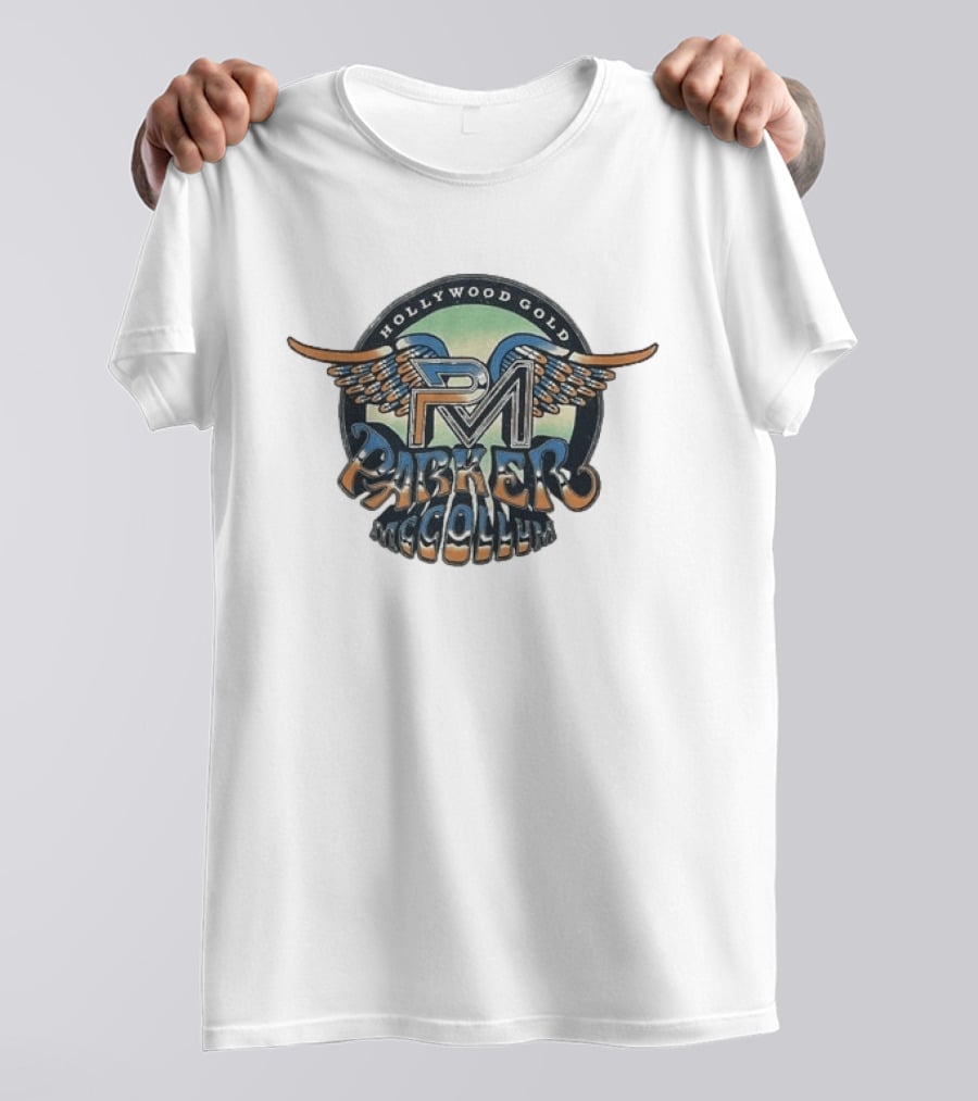 Parker McCollum Hollywood Gold PM Winged T-Shirt