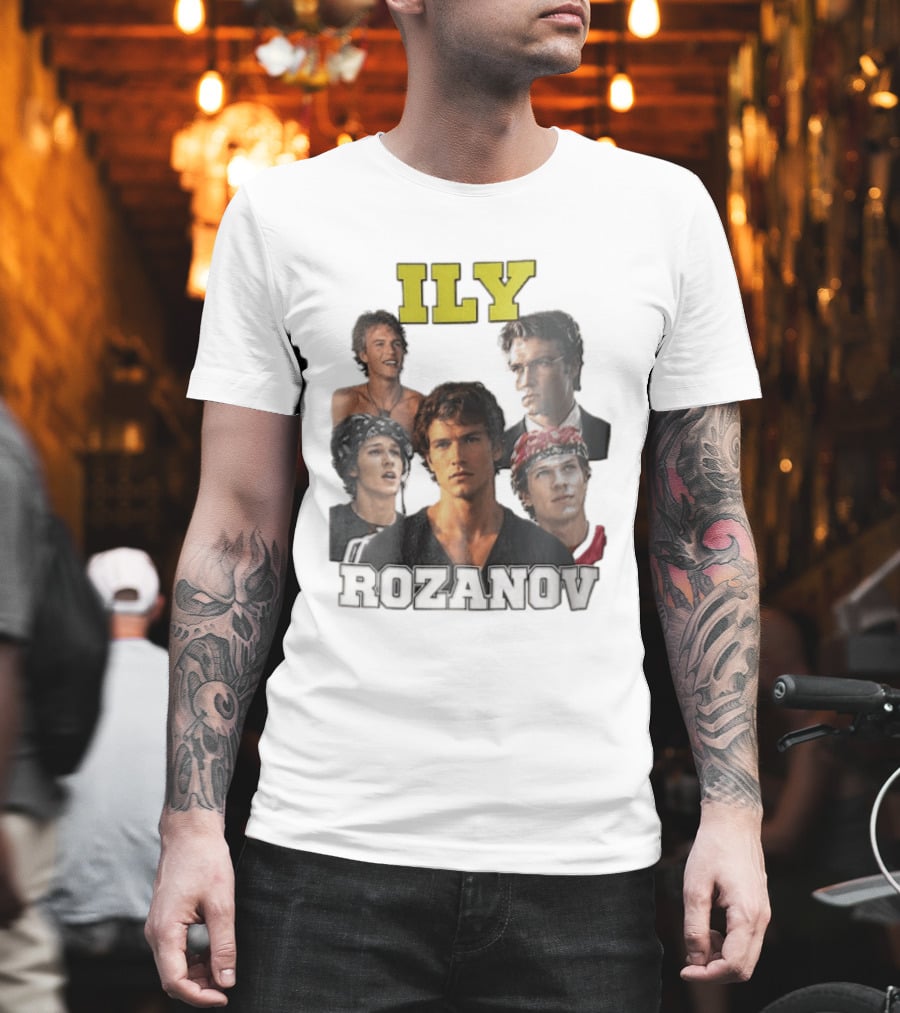 ILY Rozanov Five Portraits Young Man Collage T-Shirt