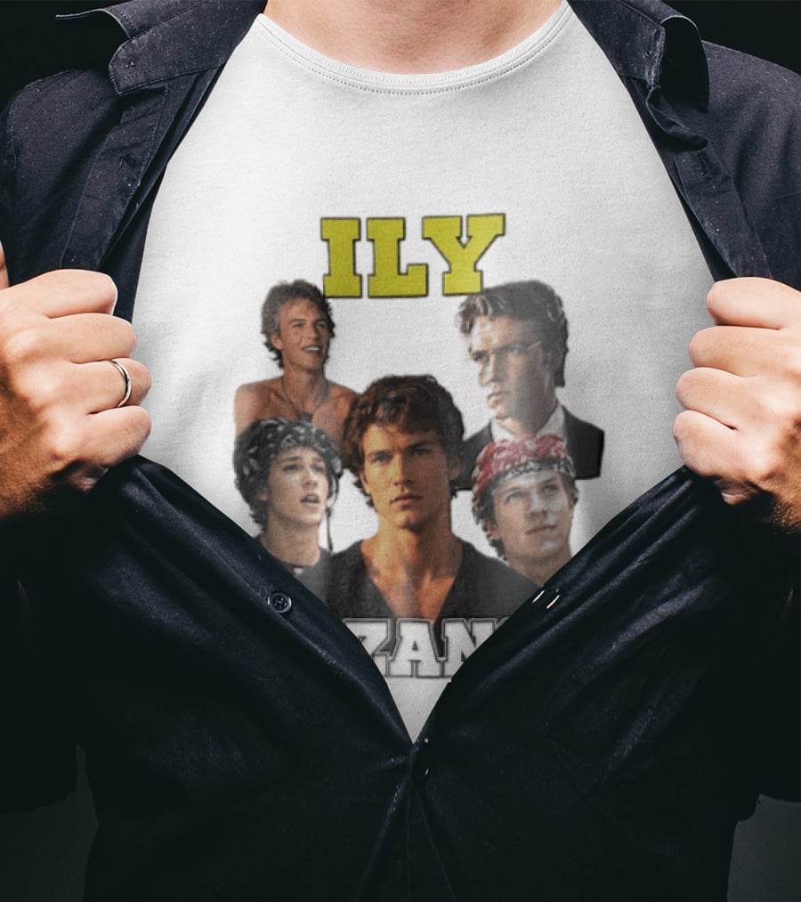 ILY Rozanov Five Portraits Young Man Collage T-Shirt