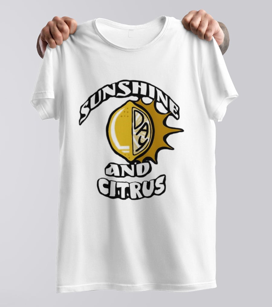Sunshine Day And Citrus Sun Summer Lemon T-Shirt