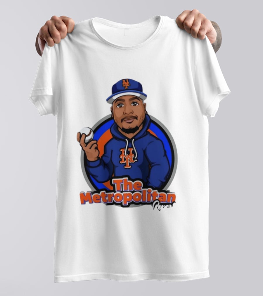 The Metropolitan Report New York Mets Baseball Fan T-Shirt