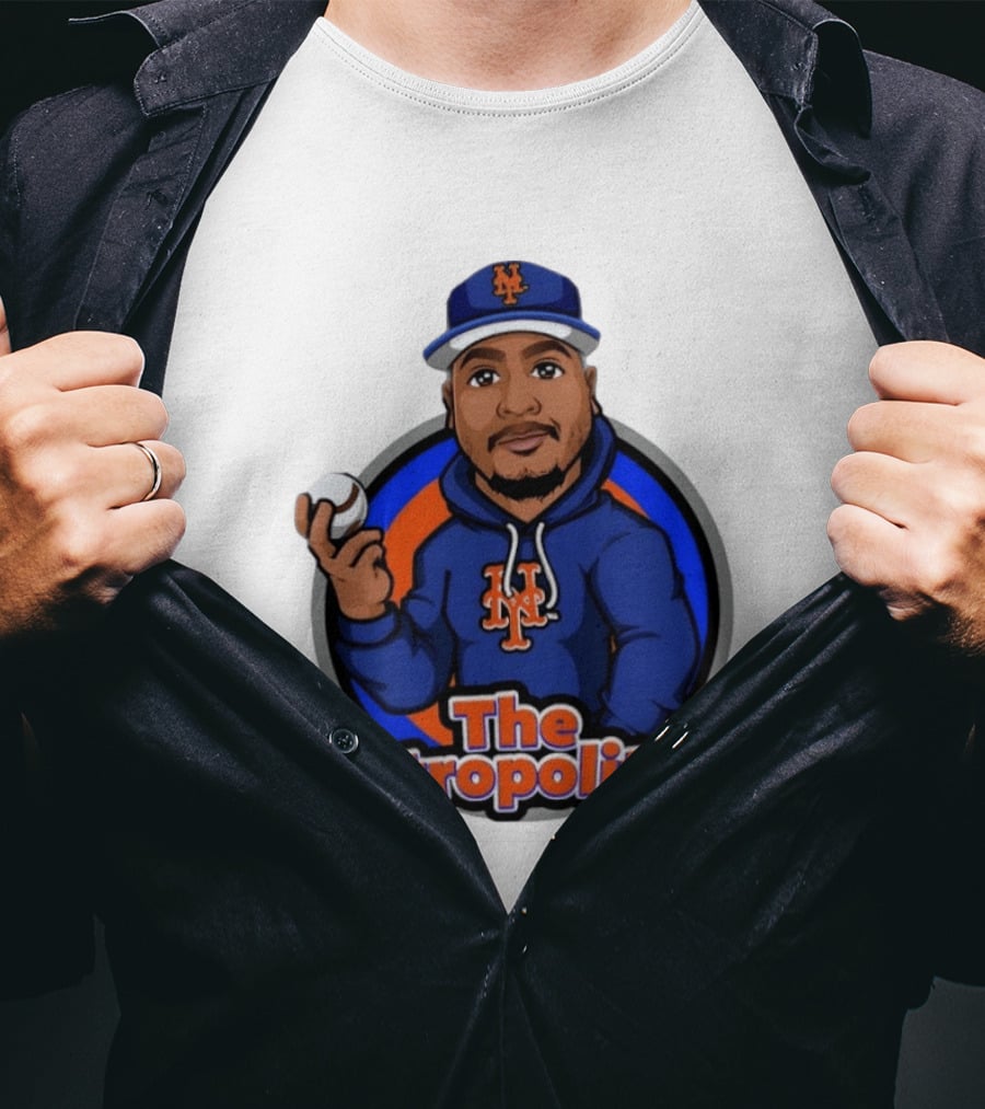 The Metropolitan Report New York Mets Baseball Fan T-Shirt