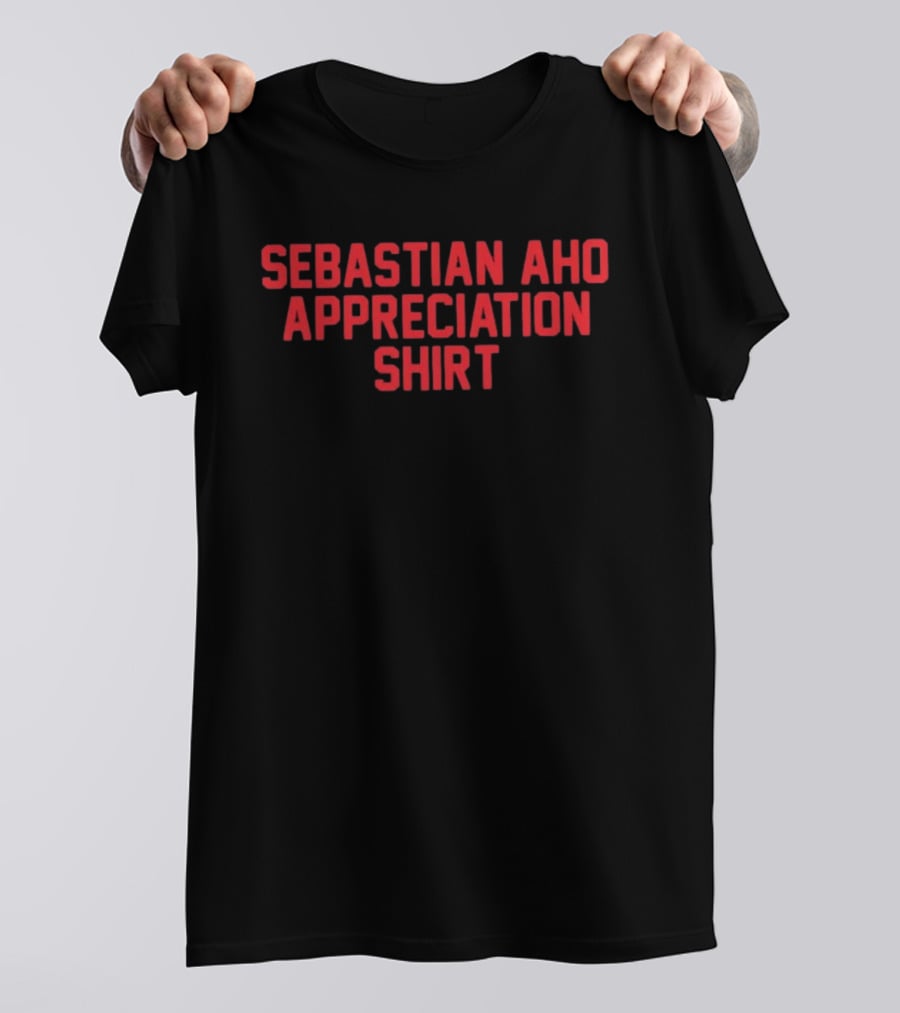 Carolina Hurricanes Hockey Sebastian Aho Appreciation T-Shirt