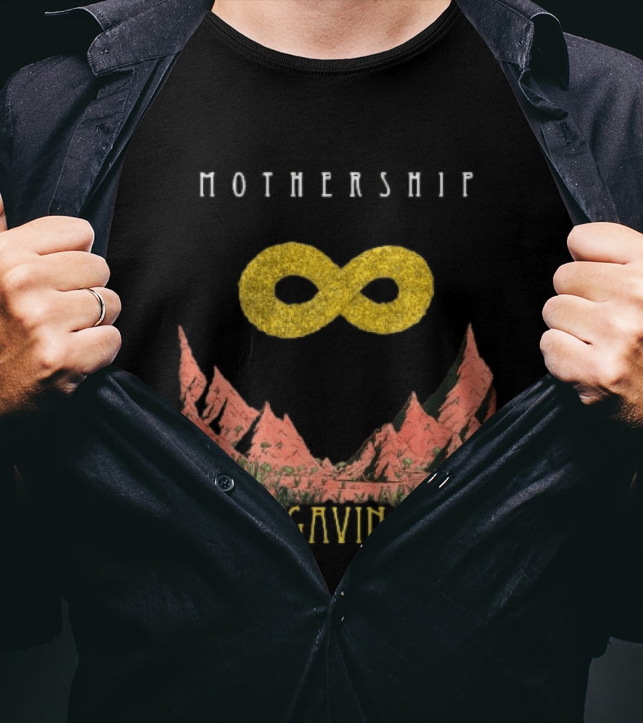 Mothership Dance Gavin Dance Infinity Mountain Scene T-Shirt