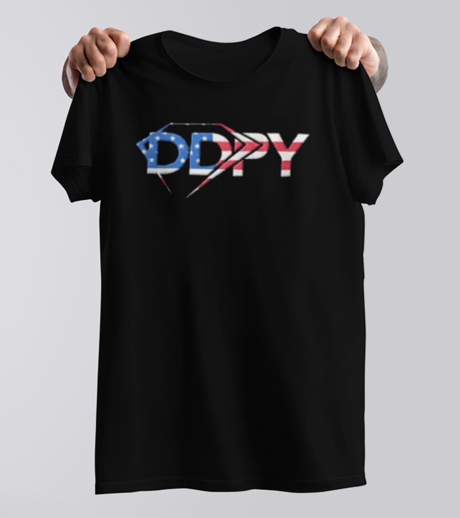 Ddpy Diamond American Flag Stars Stripes T-Shirt