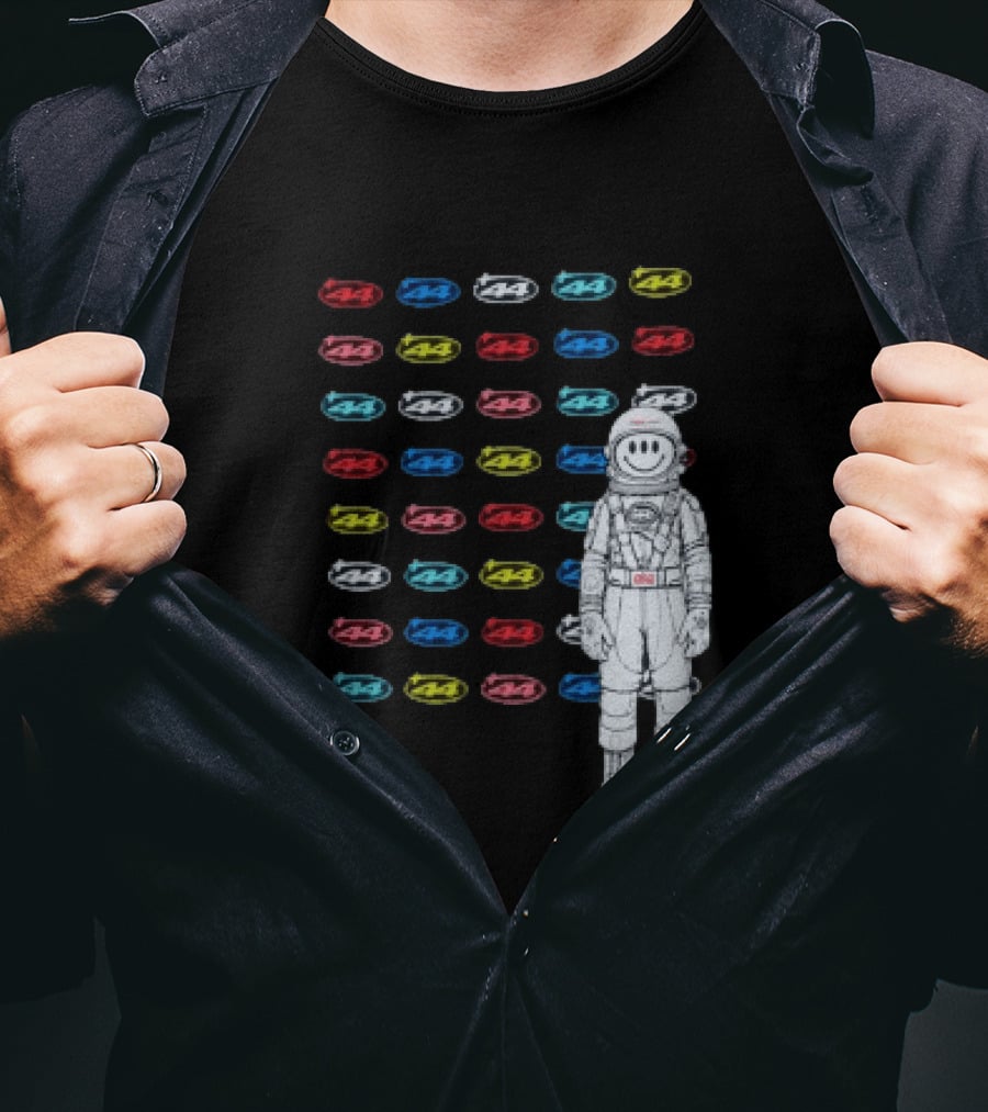 Plus44 Spaceman Heavyweight Astronaut Smile T-Shirt