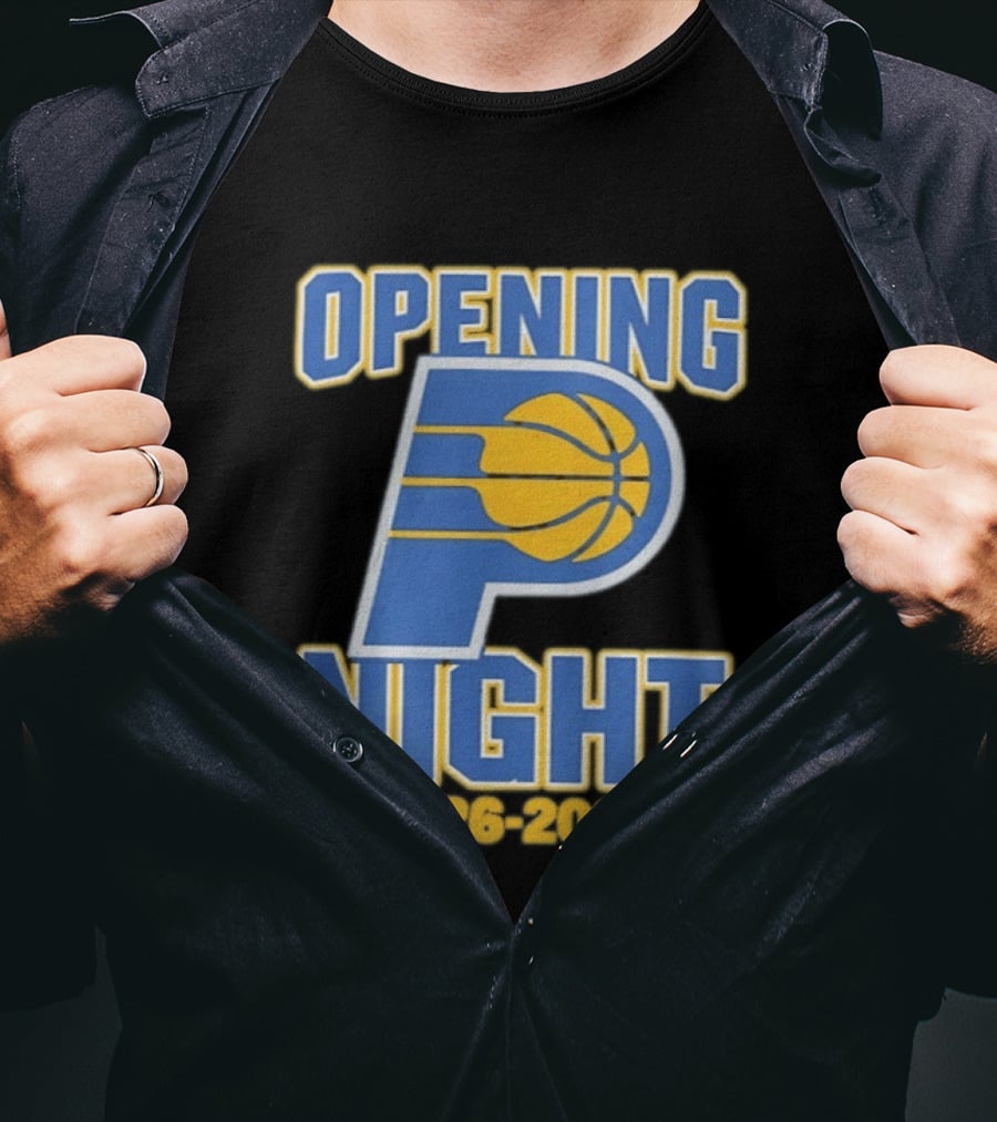 Indiana Pacers Opening Night 2026 2027 T-Shirt