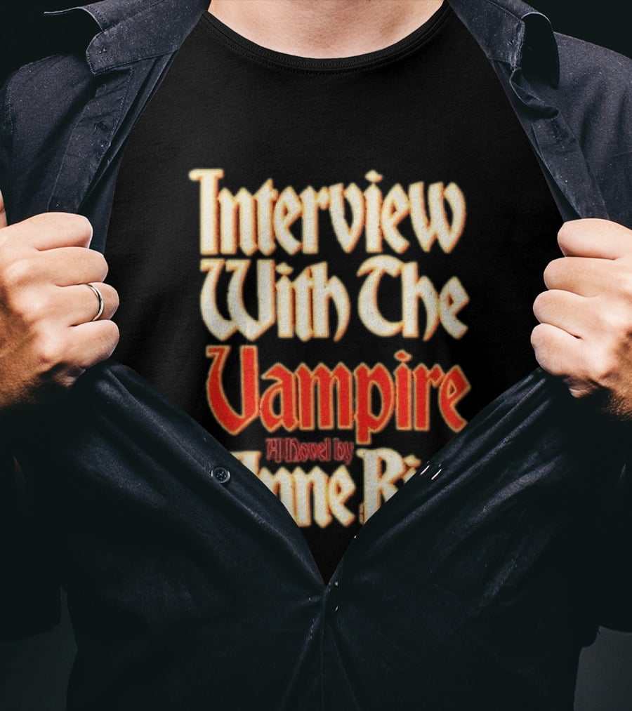 Interview With The Vampire A Novel By Anne Rice T-Shirt