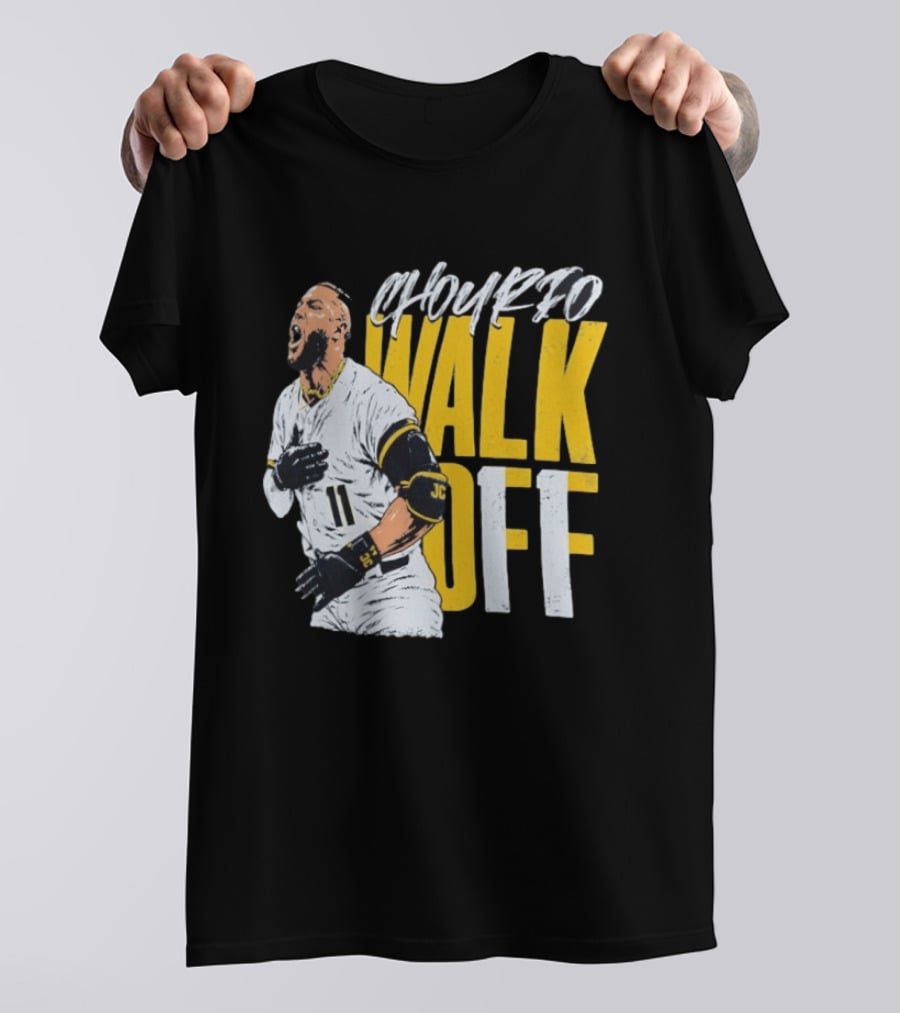 Jackson Chourio Milano Brewers Walk Off NLDS Victory Celebration T-Shirt