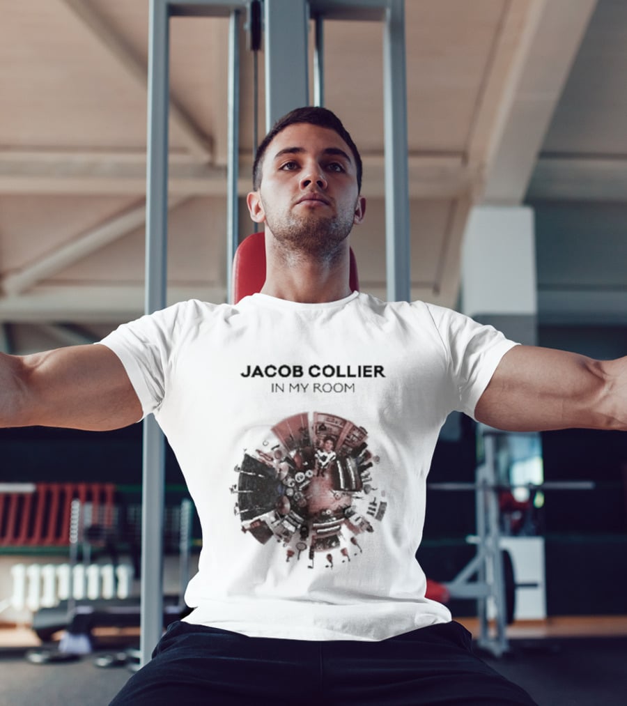 Jacob Collier In My Room Album Abstract Circular T-Shirt