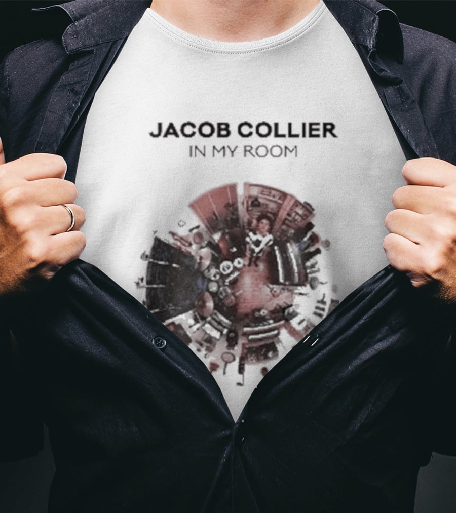 Jacob Collier In My Room Album Abstract Circular T-Shirt