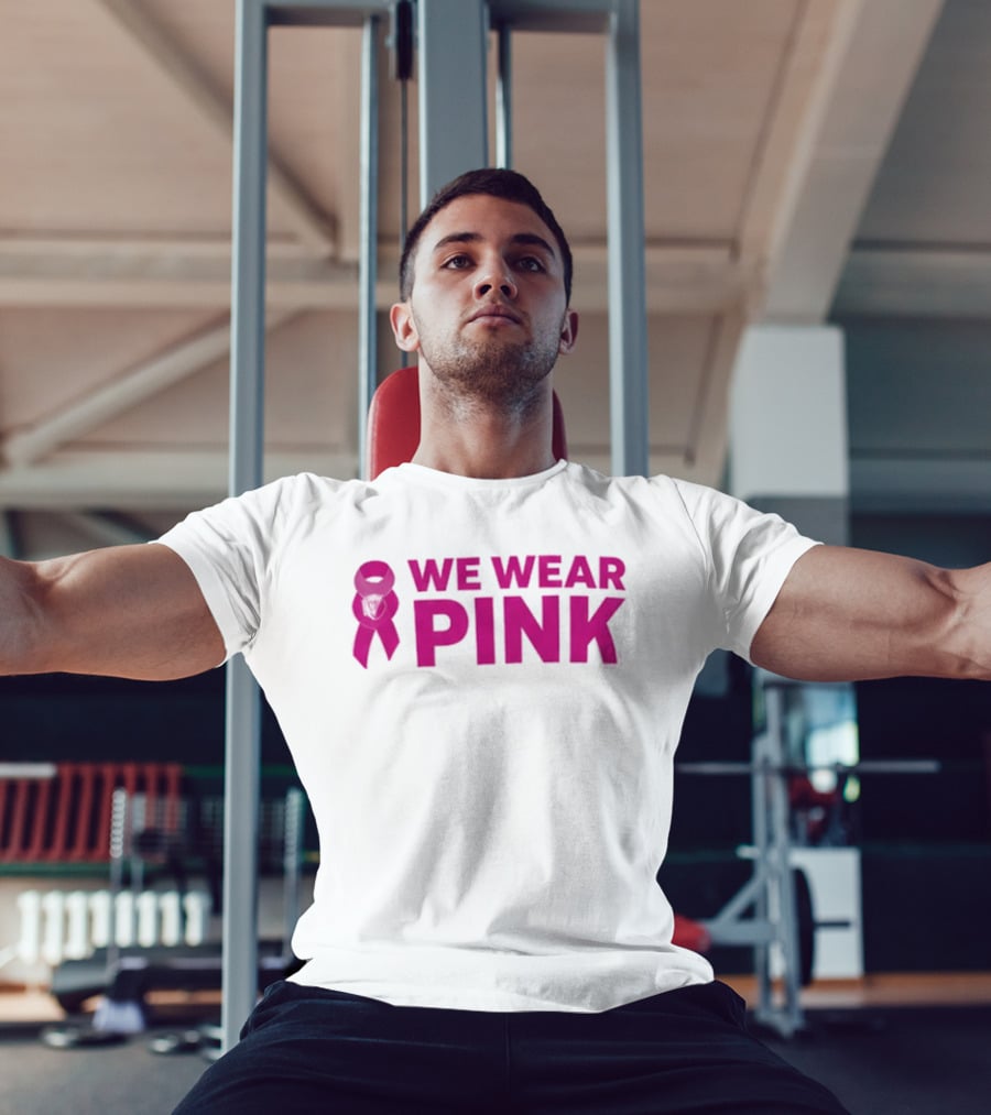 Memphis Grizzlies We Wear Pink Breast Cancer Awareness Support T-Shirt