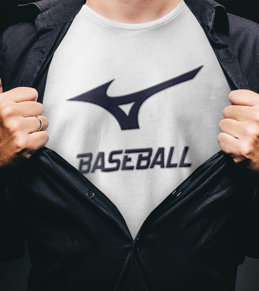 Mizuno Baseball Navy T-Shirt