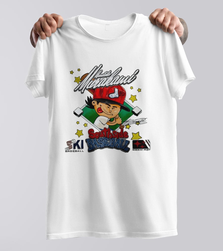 Munetaka Murakami Chicago Southside Baseball CHIC Graphic KI Keen OK Stars T-Shirt