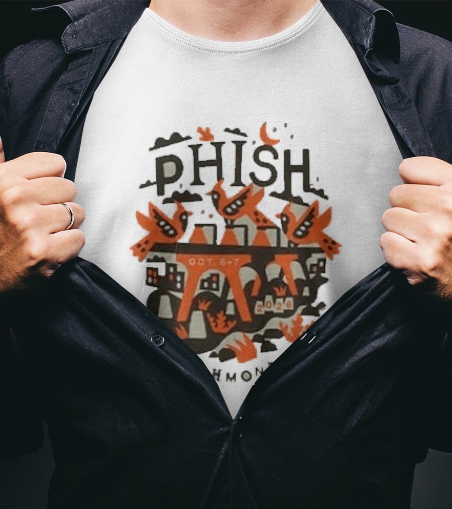 Phish Richmond Fall Oct 7 2020 Event T-Shirt