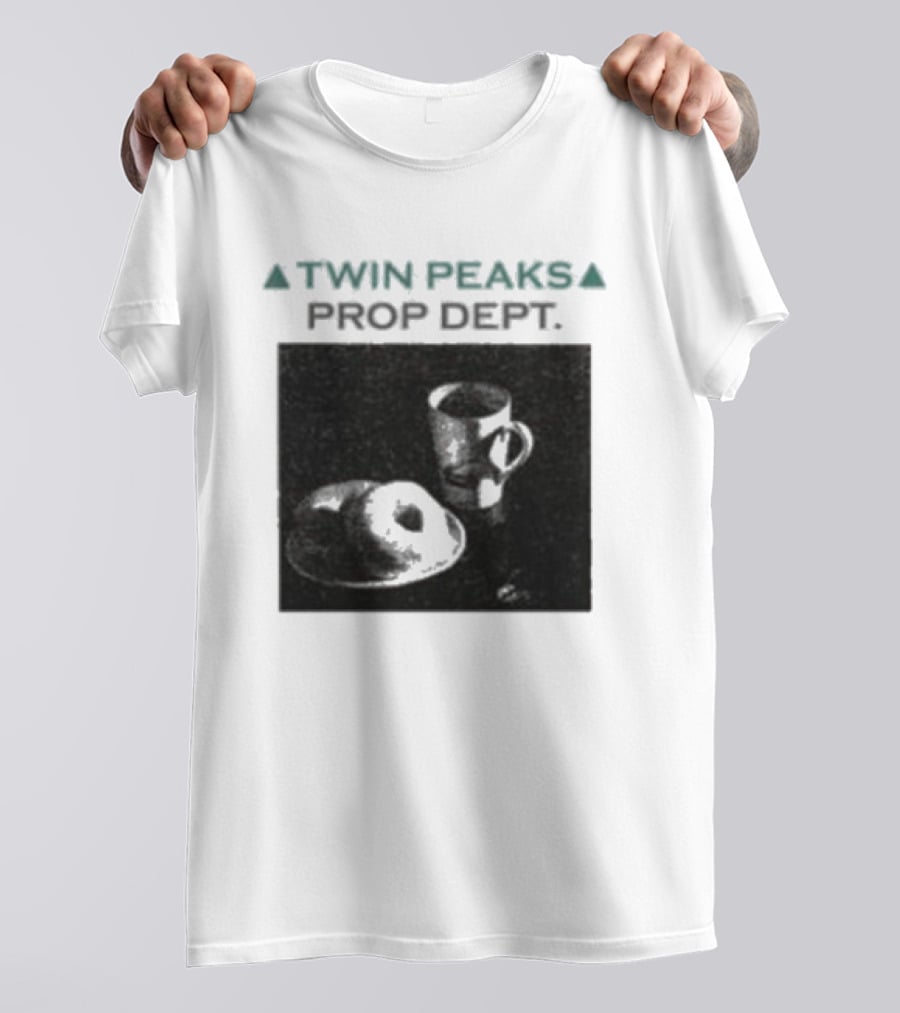 Twin Peaks Prop Dept Coffee And Donut T-Shirt
