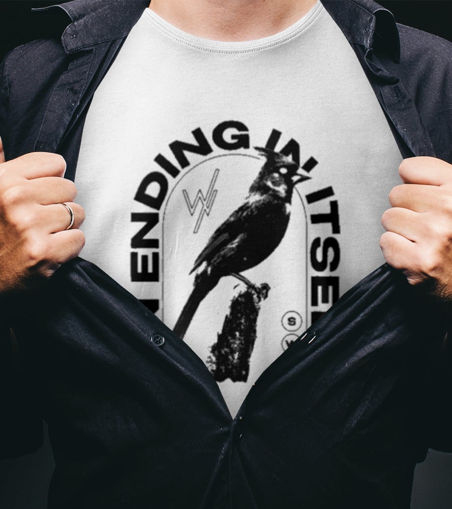 Sleeping With Sirens An Ending In Itself Bird W Slash T-Shirt