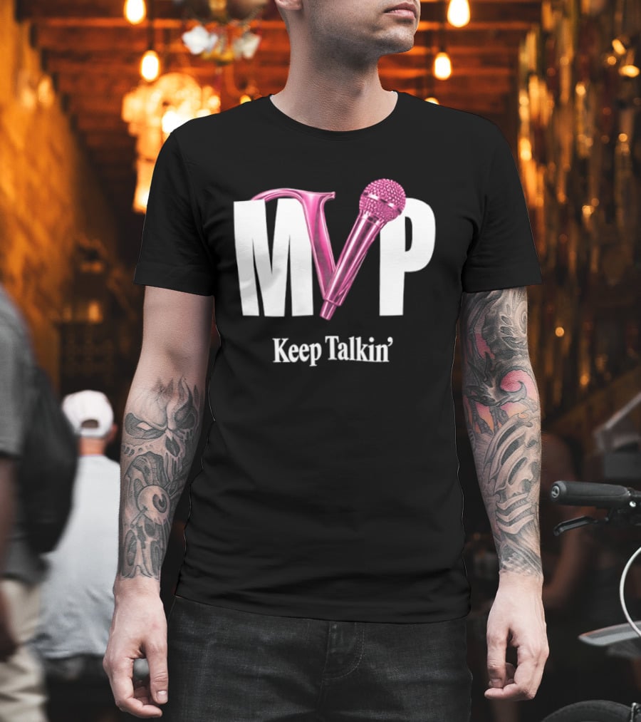A'ja Wilson Las Vegas Aces MVP Keep Talkin 2020 2026 T-Shirt