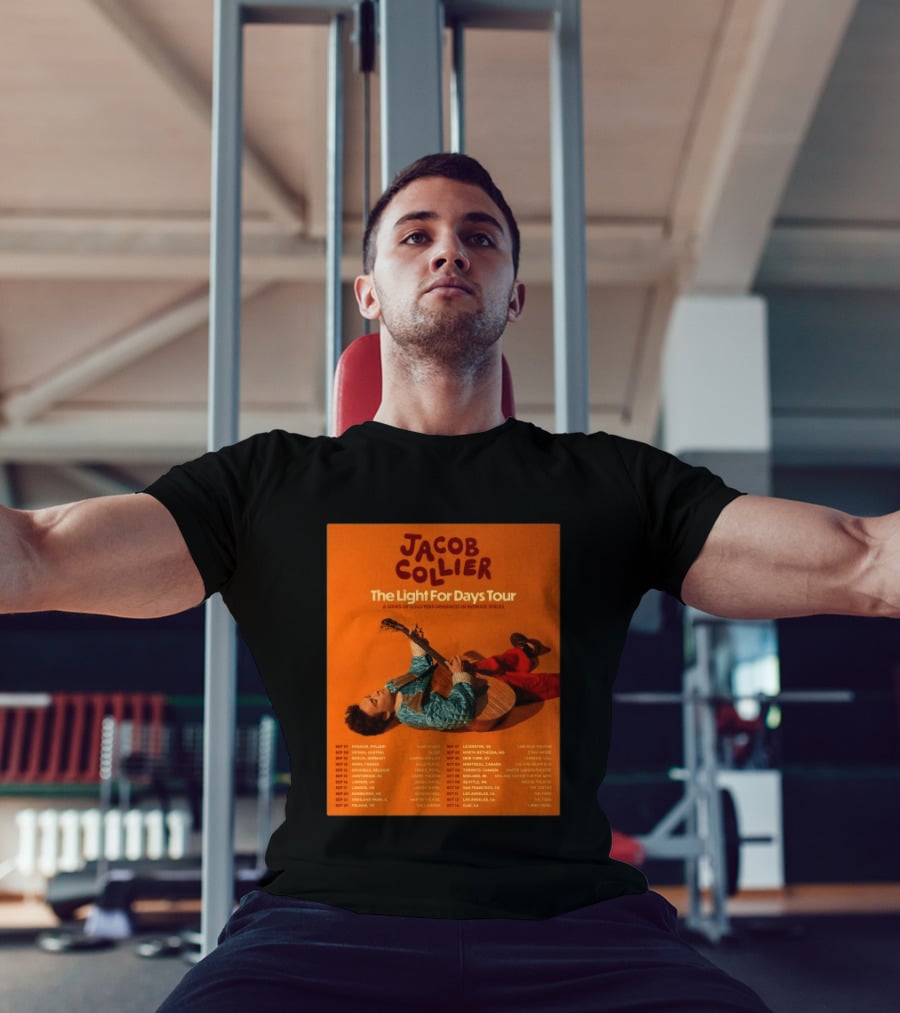 Jacob Collier The Light For Days Tour 2026 A Series Of Solo Performances In Intimate Spaces T-Shirt