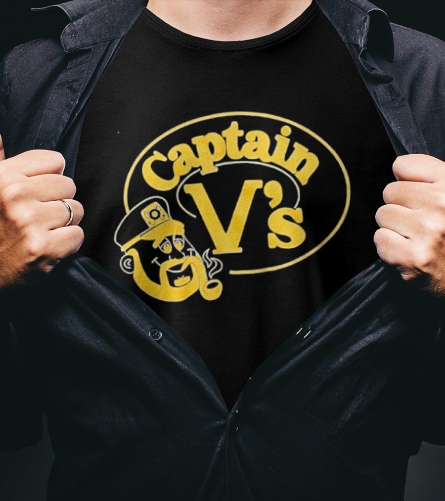 Captain V's Nautical Captain T-Shirt