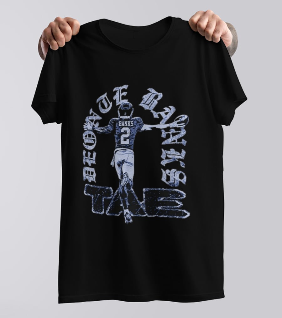 Deonte Banks New York Giants Time Tae T-Shirt