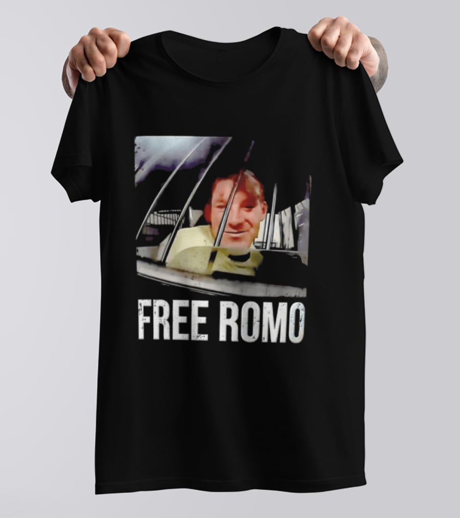FREE ROMO Football Quarterback Prison Bars T-Shirt