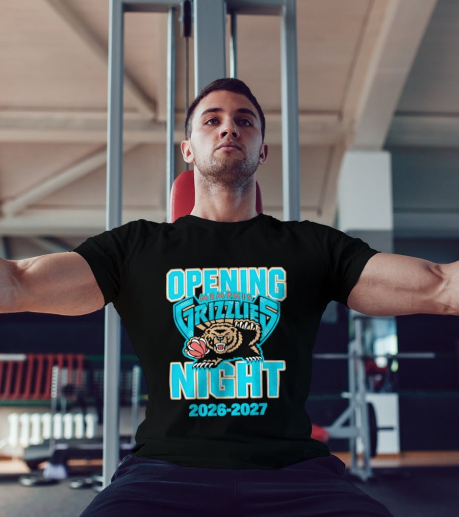 NBA Opening Night 2026 2027 Memphis Grizzlies T-Shirt