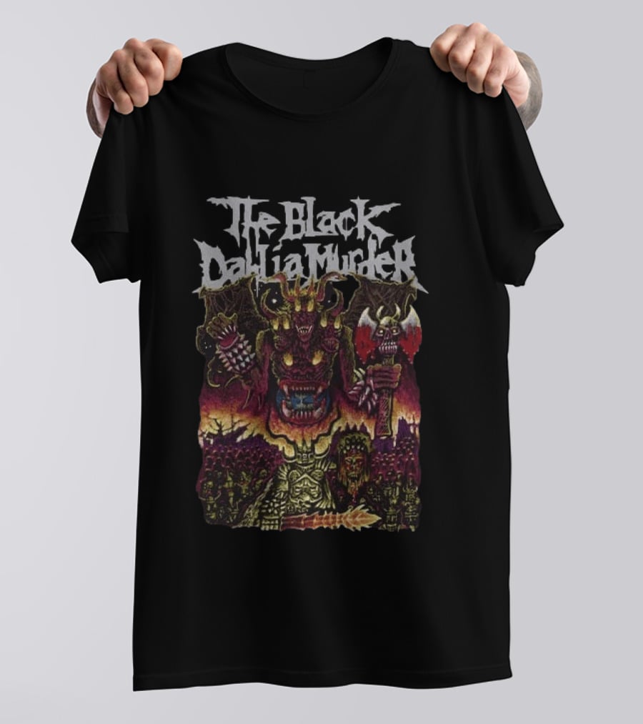 Night Shift The Black Dahlia Murder Our Armies Demon Warrior T-Shirt