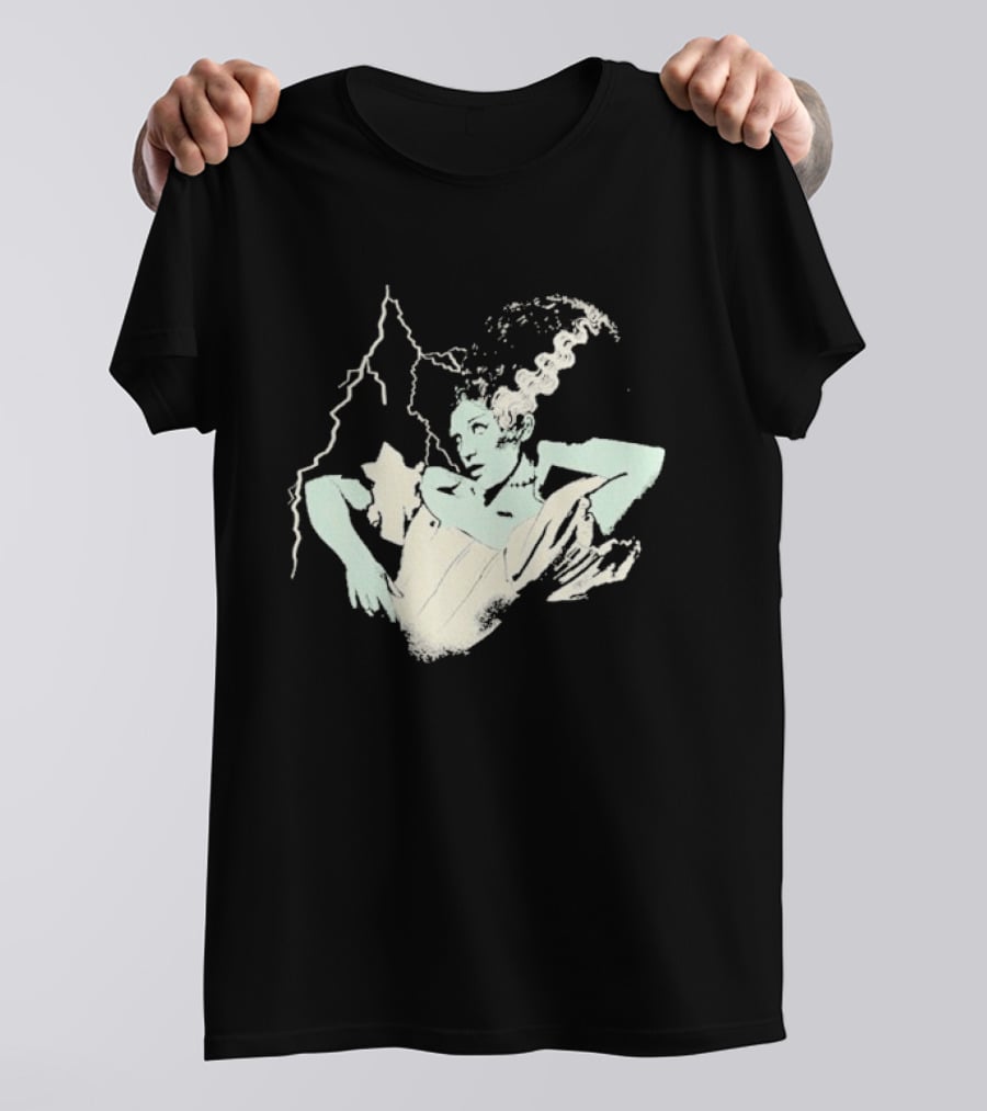 Sierra Ferrell The Bride Frankenstein Monster Lightning T-Shirt