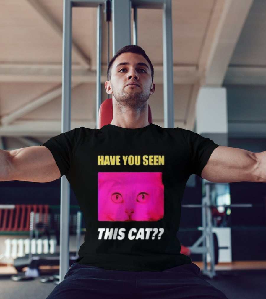 Have You Seen This Cat Tomora Store T-Shirt