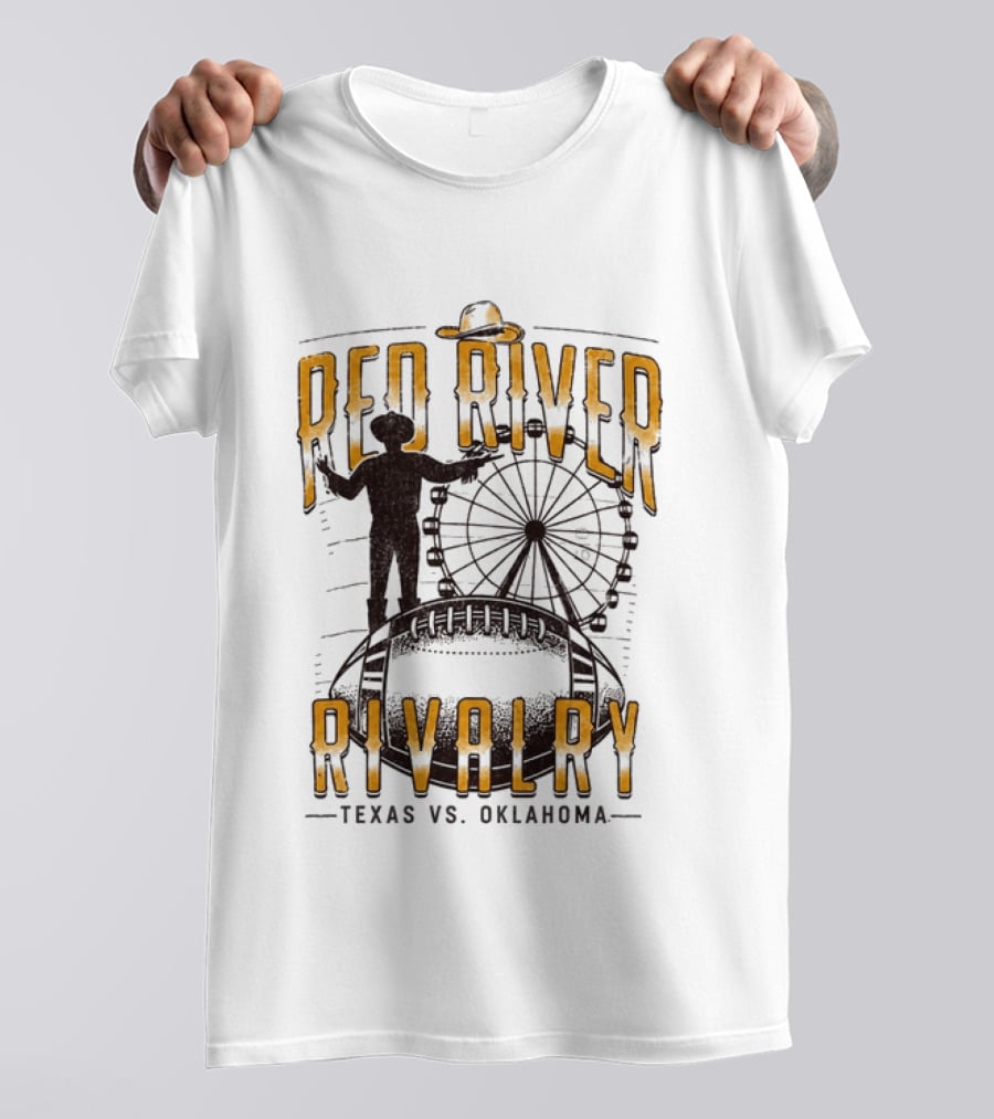 Red River Rivalry Texas Vs Oklahoma 2026 Longhorns T-Shirt