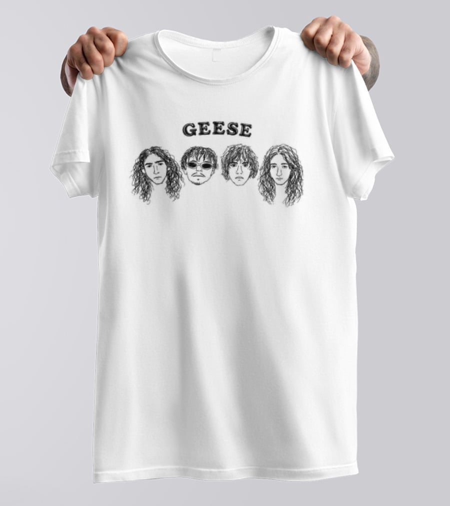 Geese Band Members Iconic Faces T-Shirt