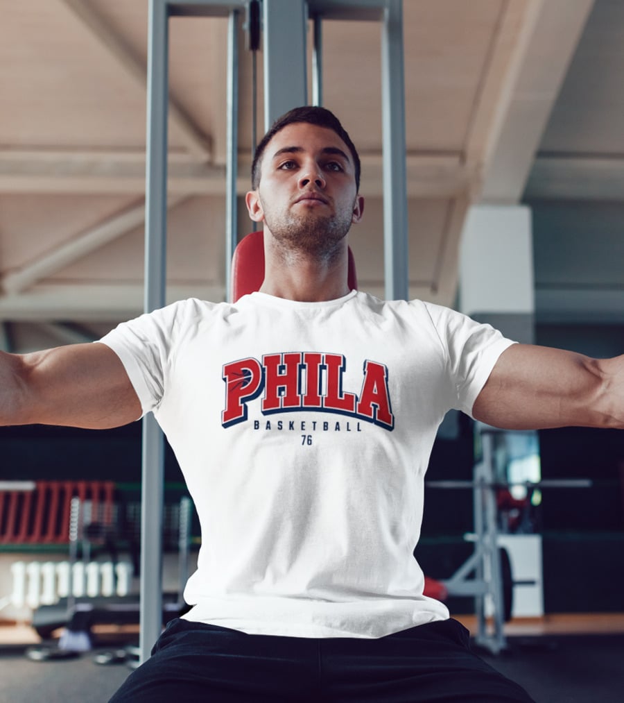 PHILA Basketball 76ers Retro Sports T-Shirt