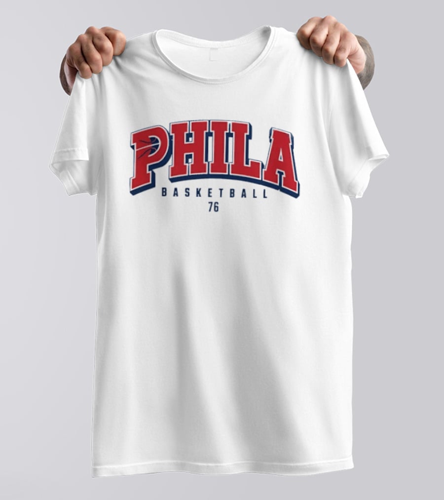 PHILA Basketball 76ers Retro Sports T-Shirt