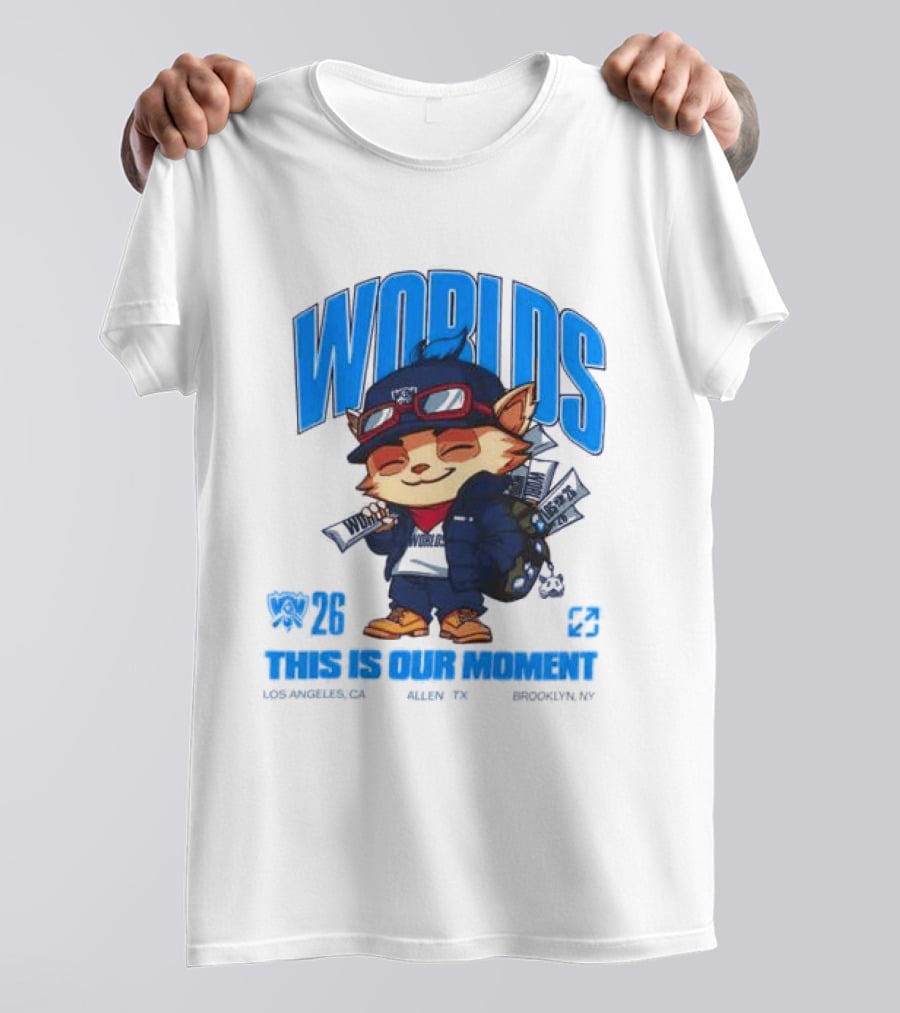 Worlds 2026 This Is Our Moment Riot Games Store T-Shirt