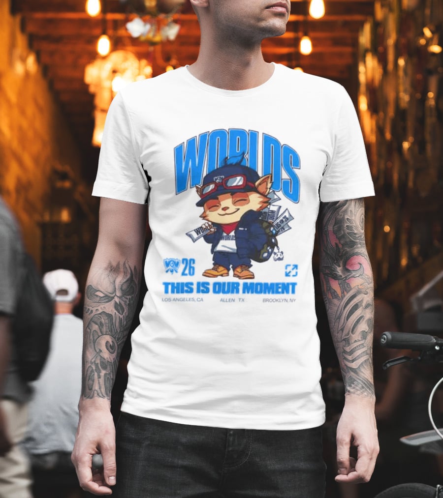 Worlds 2026 This Is Our Moment Riot Games Store T-Shirt