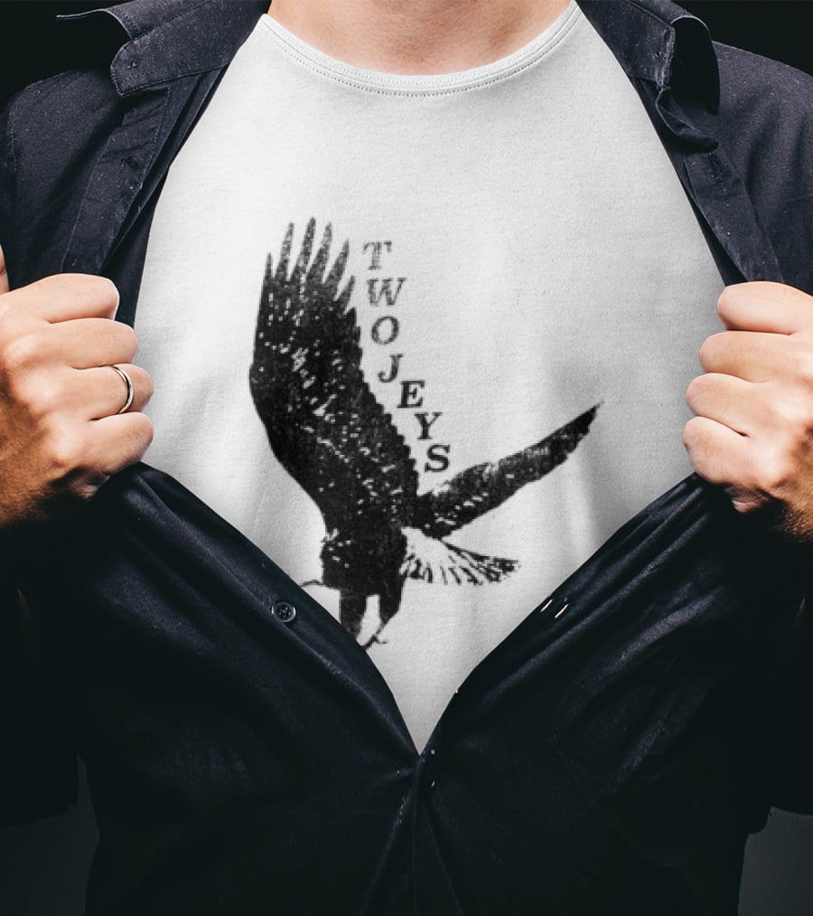Twojeys Eagles Don't Fly With Pigeons Soar Above T-Shirt