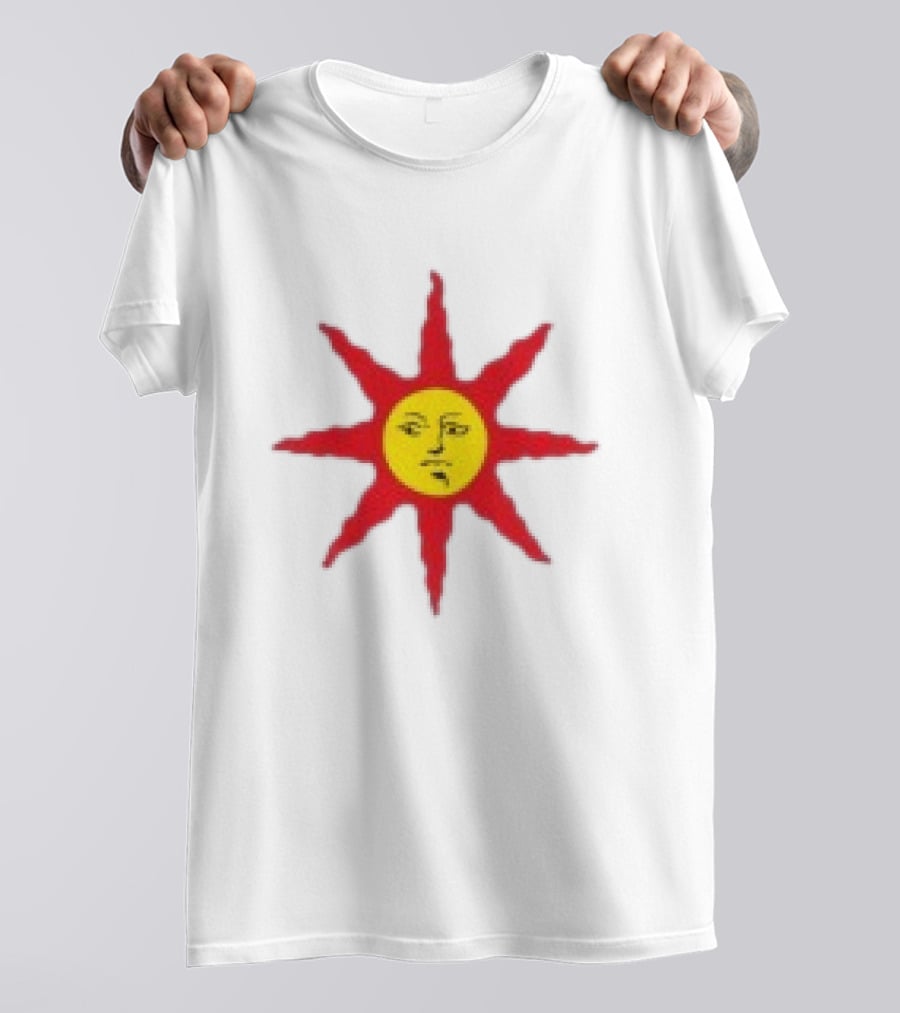 Welcome Skateboards Dark Souls Solaire Sun Icon Collaboration T-Shirt