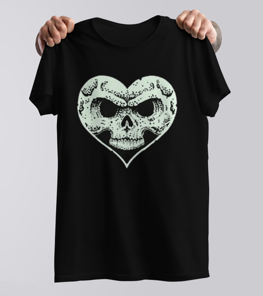 Alexisonfire Heartskull Longsleeve Skulls Emo Band Merch T-Shirt