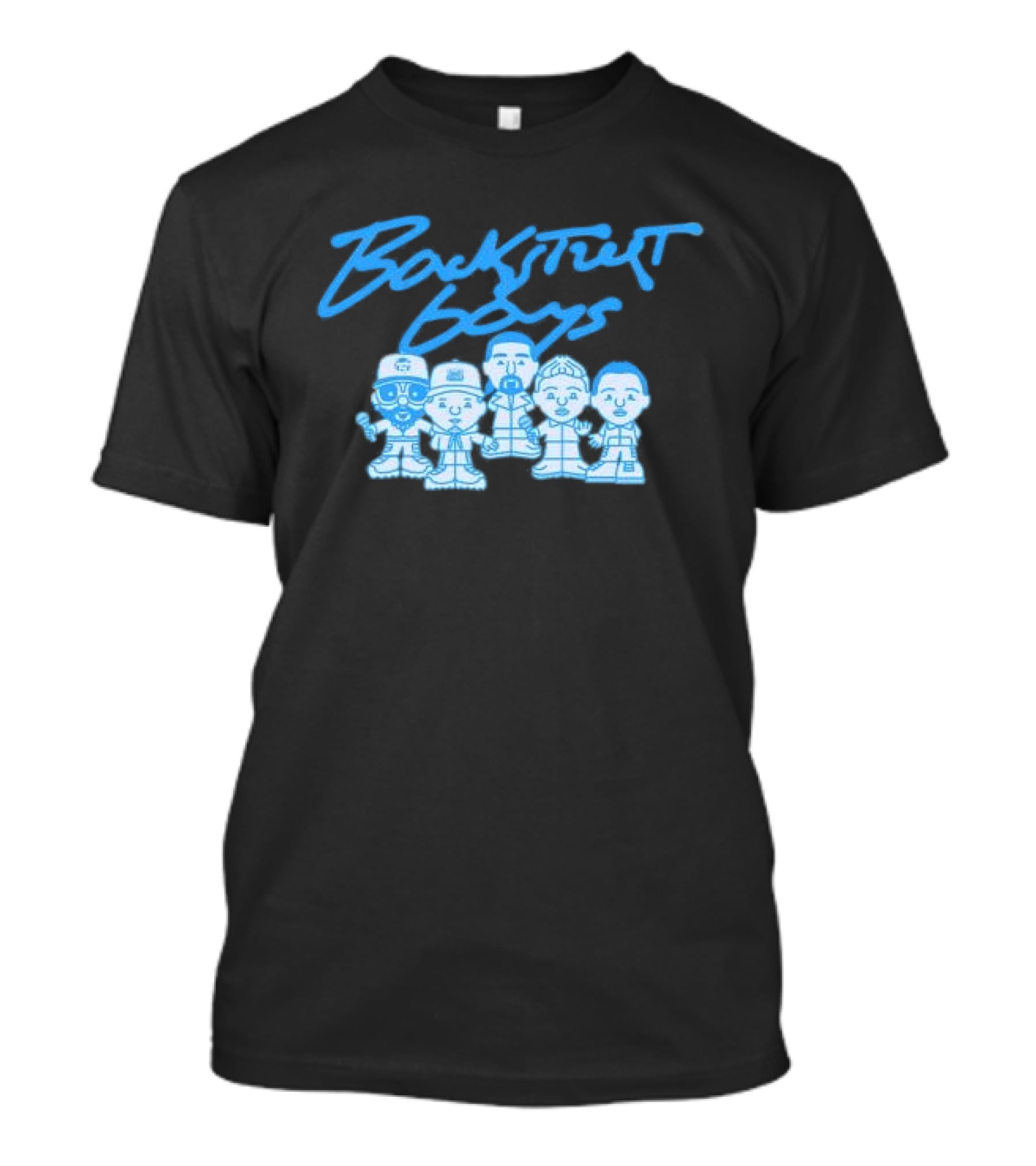 Backstreet Boys BSB Minis Cartoon Characters Collection T-Shirt