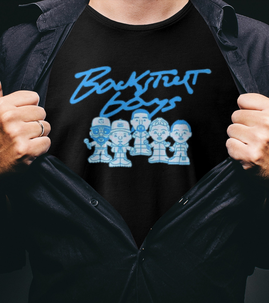 Backstreet Boys BSB Minis Cartoon Characters Collection T-Shirt