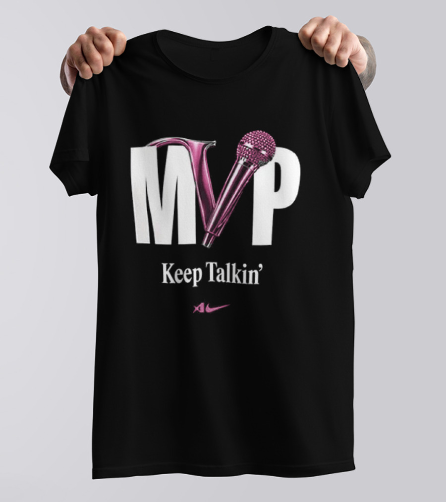 WNBA MVP Keep Talking A'ja Wilson 2026 Most Valuable Player T-Shirt