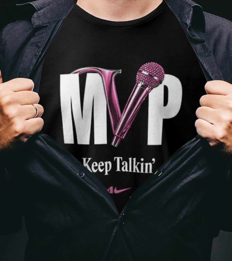 WNBA MVP Keep Talking A'ja Wilson 2026 Most Valuable Player T-Shirt