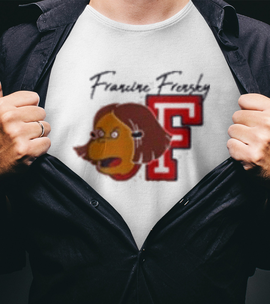 Francine Frensky F Arthur Cartoon Character Face Animation T-Shirt