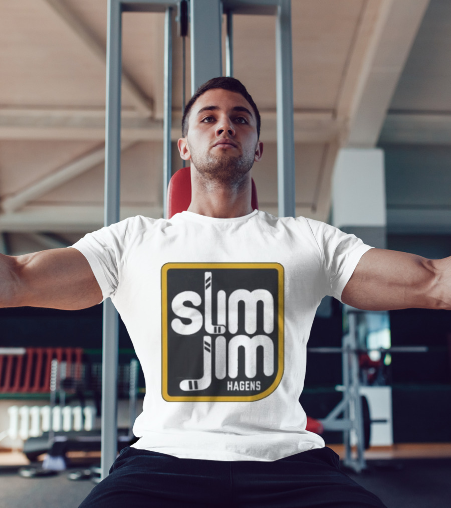 Hagens Slim Jim Hockey Stick Visual T-Shirt