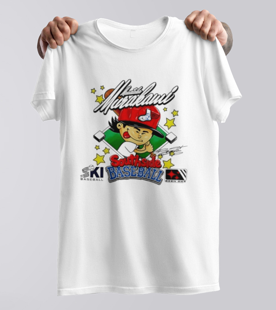 Munetaka Murakami Southside Baseball Chicago White Sox Sports Chic Cap Stars T-Shirt